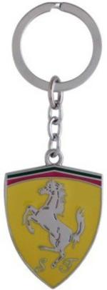 Blue Aura Ezone Multicolor Metal Ferrari Logo Key Chain