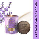 Body Massage Candle Lavender Certified Natural Stress Relieving 
