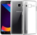 CarryWrap Back Cover for Samsung Galaxy J7 Nxt (Transparent)