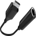 OCTRIX Type C to 3.5 mm Audio Jack Connector, Headphones Jack Converter Adapter (Compatible with Galaxy S10 Plus/ S10 Lite/ S20/S20 Ultra/ S20 FE/S20 Plus/ S22 Series Devices, Black)