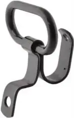MRRAZZING Black Bike Pillion Holder Hook