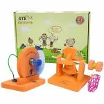 TOP BRIGHT Butterfly Edufields DIY Windmill Waterwheel STEM Toy Battery operated Electric Fan, 5Y+