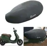 Znee Smart Model G2 Seat Cover For Ola Electric S1, S1 Pro Black Single Bike Seat Cover For Ola S1, S1 Pro