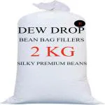 DEW DROP Dewdrop Bean Bag Filler / Refill / Filling 2 KG for Bean Bag