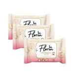 Coconut Intimate Wipes Protects Against Odour, Dryness, Itchiness & Irritation, Balances pH, for Daily Use, Dermatologically Tested (10-Wipes) - Pack of 3
