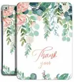 Caseelo Flip Cover for Apple iPad Air 1 / Air 2 9.7 Inch [ Air 1 Air 2 Generation ] tablets [ Models A1474 A1475 A1476 A1566 A1567 ] Smart TPU Slim Case & Adjustable Viewing Angle Stand ( Thank You )