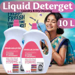 PISHARNATH Liquid Detergent For Top And Front Load Washing Machine & Bucket Wash Detergent Liquid 10L ( Buy 5l Get 5l Free )