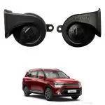 Oshotto 12V (K8001) Car Horn - Trumpet Sound 2Pc Set (Low + High) compatible with Kia Carens