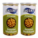 Frisky Jalapeno Makhana (Fox Nut)| Healthy, Zero Cholesterol | High Protein Snack Pack of 2 (75g x 2)