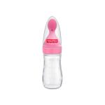 Fisher Price 125 ml Squeezy Silicone Baby Food Feeder, Pink