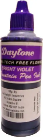 Daytone Fountain Pen Ink Violet 60 Ml. Pack of 15