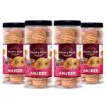 Horaira Nutz Premium Dried Anjeer , Figs ( Pack of 4 Each 250gm ) 1kg