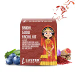 Luster Cosmetics Bridal Glow Facial Kit |Single Use Mini Facial Kit (45g)