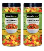 Wondernut Healthy Tutti Frutti (Mix Tooty Frooty ) 500gm (250gm Pack of 2)