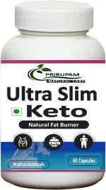 Prirupam Ultra Slim Keto Natural Fat Burner Capsules 60 (Pack of 1)