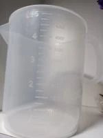 Polylab LABOGENS Plastic Measuring Jug/Jar (5000ml/5 L)