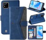 Autofocus Faux Leather Back Case Flip Cover for Realme C11 2021 with ID Card Slot | Foldable Stand | 2 Card Slot | 1 Cash Slot | Magnetic Closure - Executive Blue, 23193