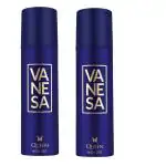 Vanesa Queen Deodorant for Women | Best Deo for Women, 150 ml (Pack of 2)