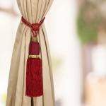 Story@Home Polyster Red 2 Pcs of Curtain Tassels