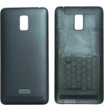Imbi Black Plastic Back Panel For Lenovo A6600, Lenovo A6600 Plus
