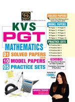 Kvs|Pgt Mathematics Solved Paper & Model Papers & Practice Sets (English Medium)