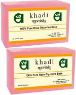 Ayurdaily Khadi Rose Ultra Clear Glycerin Pour And Melt Soap Base, 500 G (Pack Of 2)