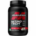 Muscletech Nitrotech Whey Protien Powder Ultimate Muscle Building Formula for Muscle Support & Recovery - Cookies & Cream - 1kg