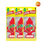 Little Trees Car Freshener - Strawberry (Pack of 3)