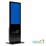 DIGITOS TECHNOLOGIES Digital Signage Standee High-Resolution Screens Led Display - Size 43 Inch (Blue:Black) (Non-Touch)