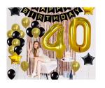 Festiko 40th Birthday Party Decoration Set Of 25Pcs, 40th Birthday Party, 40th Decoration, Birthday For 40th Age Decoration, 40th Age Birthday Party Decoration