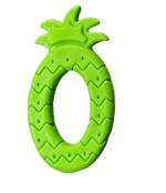 Enorme Silicone Pineapple Shape Teething Soft Sensory Teether For Baby - Green
