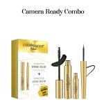 COLORESSENCE COLOR YOUR SPIRIT Camera Ready Gold Range Combo Long Wear Eyeliner & Volume Mascara, Intense Black Waterproof Eye Makeup Formula - Black (Pack of 2)