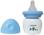 MINI TREE NEWBORN Baby Feeder MUSHROOM Shape, Anti-Colic Nipple, BPA Free, Infant Feeding Bottle | Blue | 60 ML