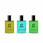 AVISH FRAGRANCE- Thora Aur Pass Kareeb Ane Do Unisex Perfume, 60 ml each (CHARISMA, GOLD MINE & COOL AZZURE)- Pack of 3