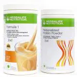 Herbalife Nutrition Formula 1 Nutritional Shake Orange Flavor With Protein Powder 400 Gram Plant-Based Protein (900 g, Orange)