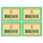 Khadi Ark Herbal Natural Handmade Lemongrass Bath Soap 125gm each Pack of 4