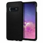 Spigen Liquid Air Matte Black Thermoplastic Polyurethane Back Cover Compatible with Samsung Galaxy S10e, 14.6 x 1.11 x 7.4 cm