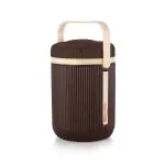 SEVOU Insulated Vertical Lunch Box : Unisex, Leak Proof & Microwave Safe, 3 Inner Steel Containers