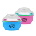 Buddsbuddy Combo of 2 LOBO Powder Puff With Storage Case, 1pc, Multicolor (Multicolor)