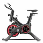 Lifelong LLESB99 Exercise Spin Fitness Bike with 6kg Flywheel|Adjustable Resistance|LCD Monitor & Heart Rate Sensor for Fitness at Home|Spin Bike, Fitness Bike, Exercise Bike for Home Use|Max User Weight: 90kg (1 Year Manufacturer's Warranty)