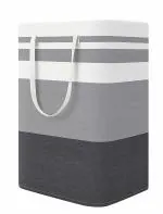 House of Quirk 100L Laundry Collapsible Large Laundry Baskets(Gradient Stripe)