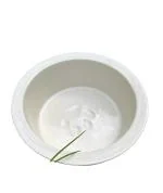 Claymistry Ceramic Ivory Water Bowl for Pets, Set of 1 | 20cm * 20cm * 7cm | Glossy Finish | Dishwasher & Microwave Safe | Petware for Dogs and Cats | Food Dishes Feeder for Cats Birds Dogs Puppy