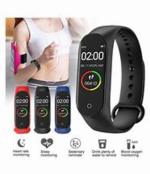 Savvy Bucket Smart Band / Bracelet M 4 (Black Strap, Size : FREE)