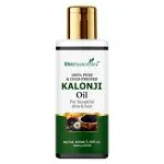 She Essentials Pure Kalonji Hair Oil Organic Cold Pressed Pure Black Seed Oil | Strong & Lustrous Hair | Healthy Glowing Skin | Thicker Beard | Hair, Skin & Overall Health for Women & Men | Nigella sativa | 100 ml