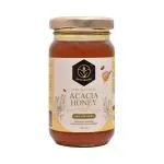 Shiva Organic Acacia Flower Honey - NMR Tested - 100% Natural and Pure Honey No Added Sugar, Flavour Sourced ethically - 250 gm