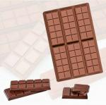 TPV TRENDING PRODUCTS VILLA Brown Silicone Chocolate Mould