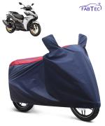 FABTEC Bike/Motorcycle Body Cover Compatible with Yamaha Aerox 155 (Red & Blue)