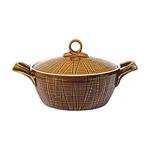 Treo Porce Ceramic Casserole, 1.5 litres, Light Brown