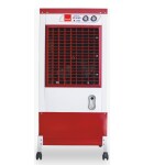 SUMMERCOOL Shakti Super 65 L Personal Air Cooler with Anti Bacterial Honeycomb Pads | Turbo Fan Technology | Desert Coolers For Home | Portable Ac | 1 Year Warranty (White)