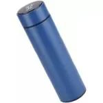 HOTLINE Hot & Cold Flask Bottle Temperature Display Stainless Steel Double Wall Vacuum 500ml (Blue)